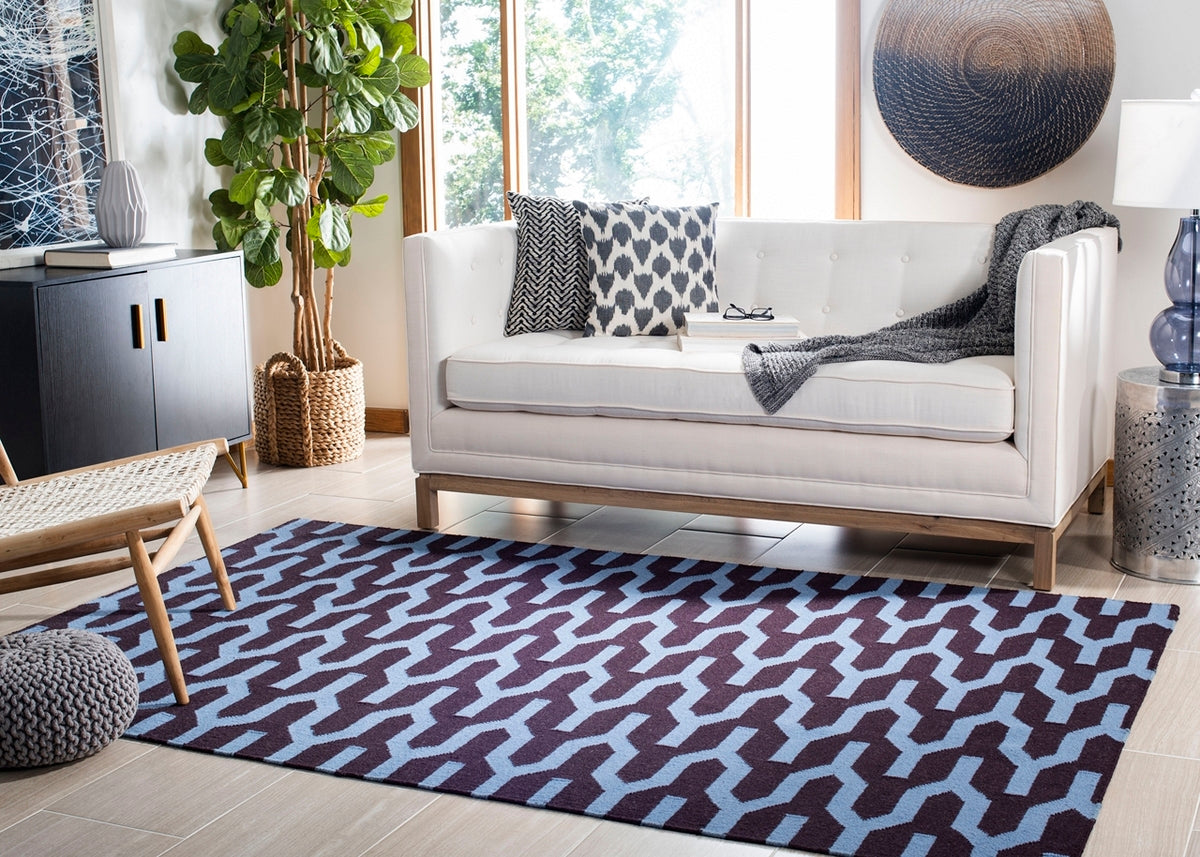 safavieh clearance dhurries dhu630b purple rug