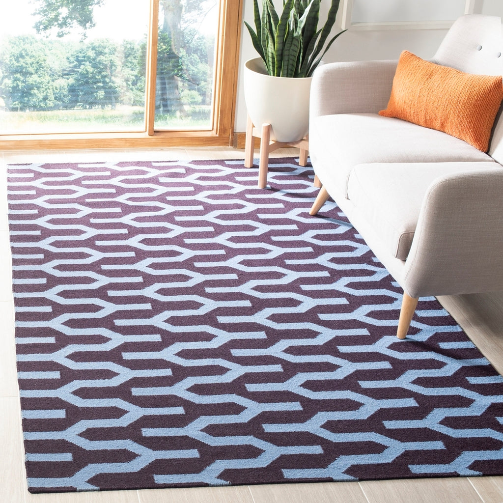 safavieh clearance dhurries dhu630b purple rug