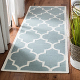 safavieh clearance dhurries dhu632c light blue rug