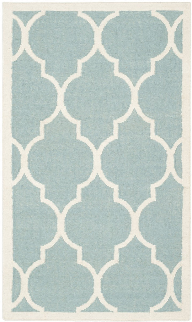 safavieh clearance dhurries dhu632c light blue rug