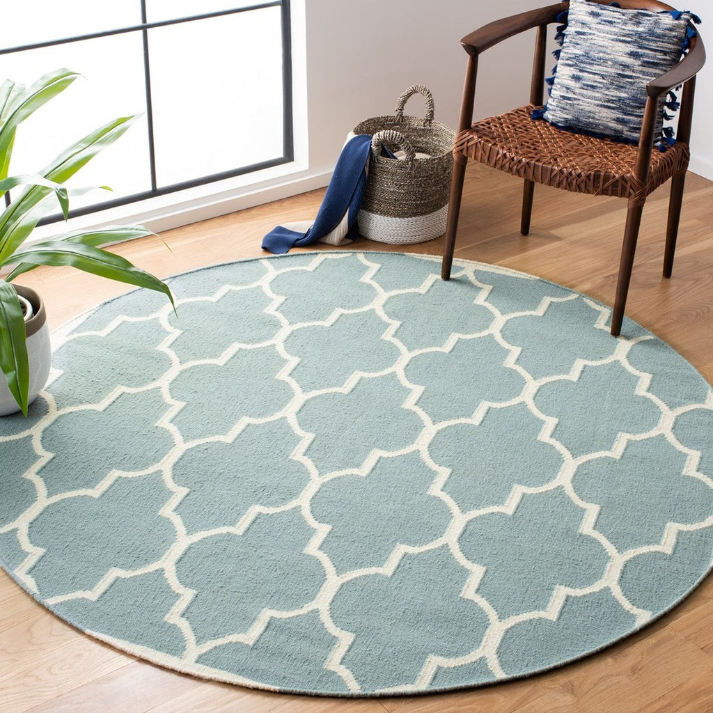 safavieh clearance dhurries dhu632c light blue rug