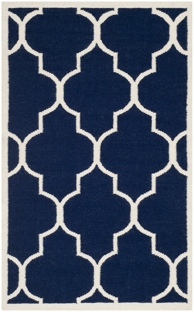 safavieh clearance dhurries dhu632d navy rug