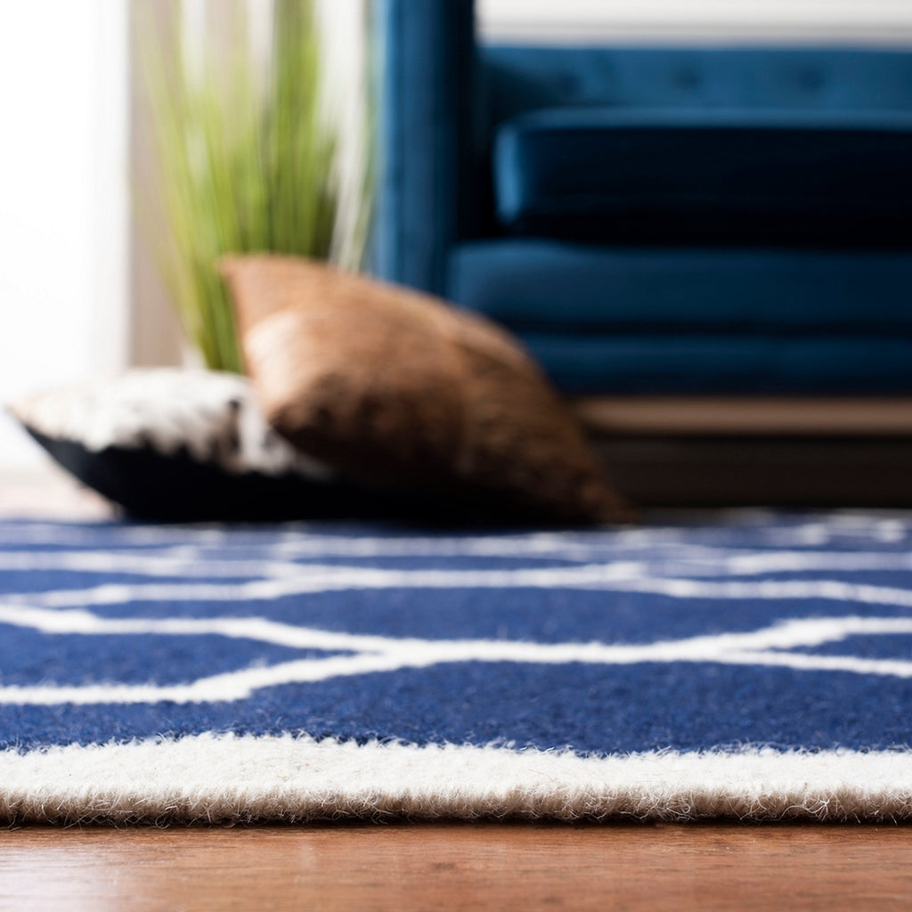 safavieh clearance dhurries dhu632d navy rug