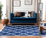 safavieh clearance dhurries dhu632d navy rug
