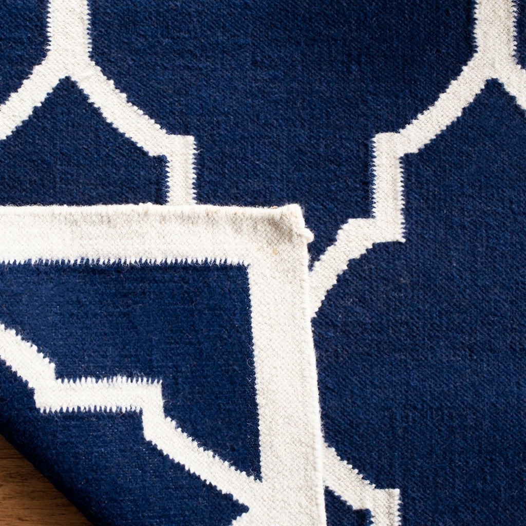 safavieh clearance dhurries dhu632d navy rug