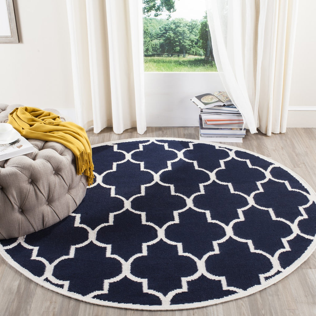 safavieh clearance dhurries dhu632d navy rug