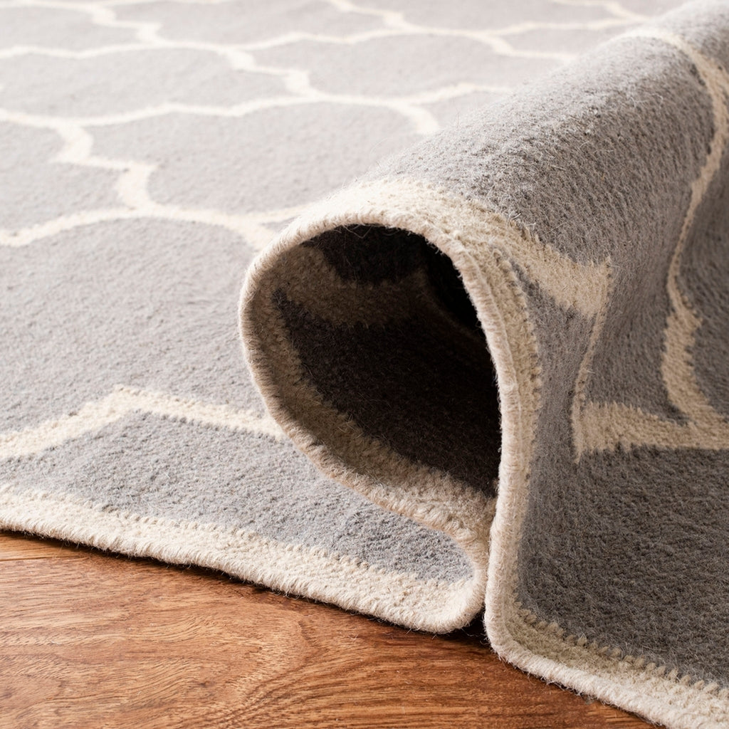 safavieh clearance dhurries dhu632g dark grey rug