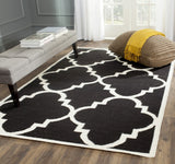 safavieh clearance dhurries dhu633a black rug