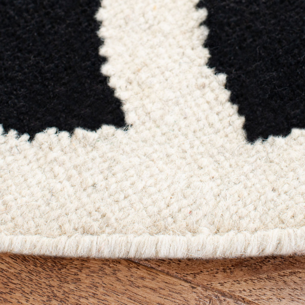 safavieh clearance dhurries dhu633a black rug