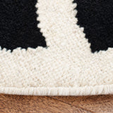 safavieh clearance dhurries dhu633a black rug