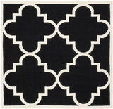 safavieh clearance dhurries dhu633a black rug