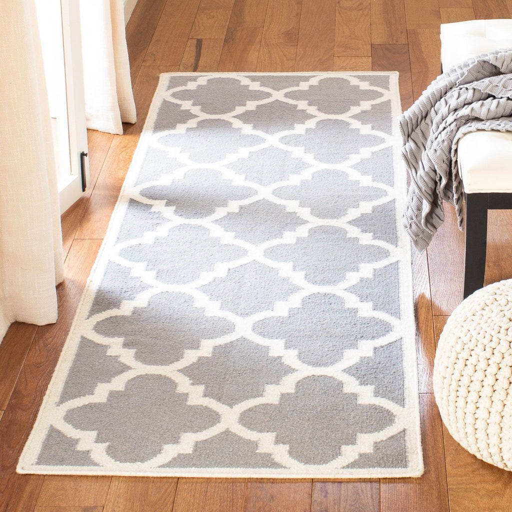 safavieh clearance dhurries dhu633b grey rug