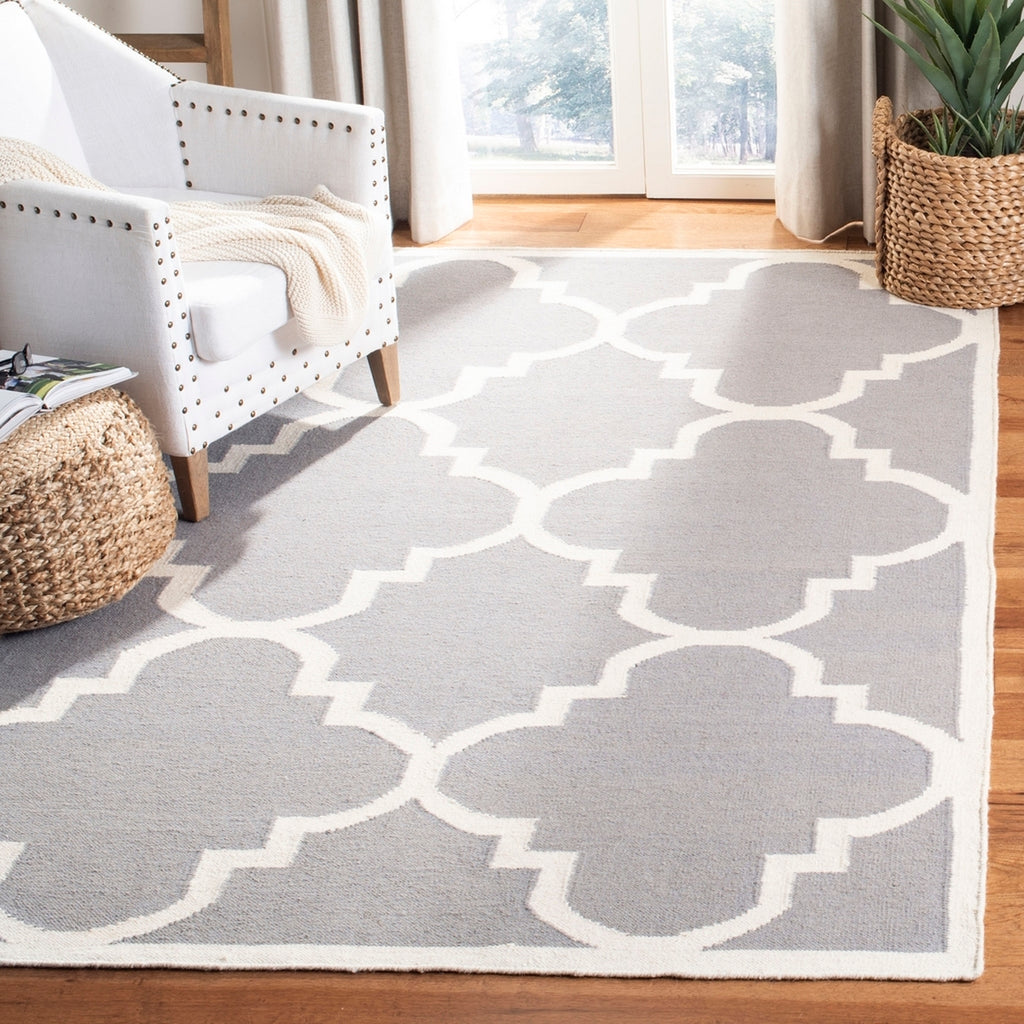 safavieh clearance dhurries dhu633b grey rug