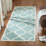 safavieh clearance dhurries dhu633c light blue rug