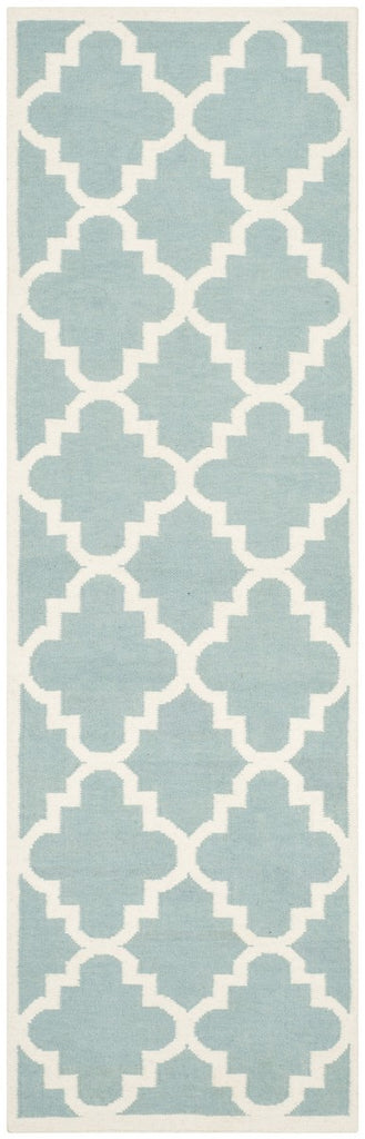 safavieh clearance dhurries dhu633c light blue rug