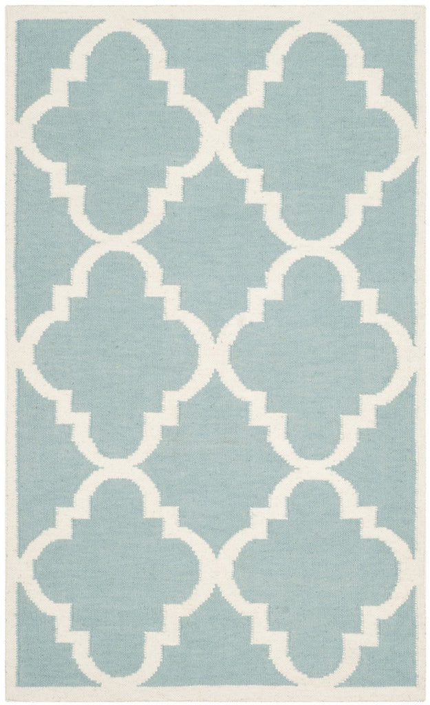 safavieh clearance dhurries dhu633c light blue rug