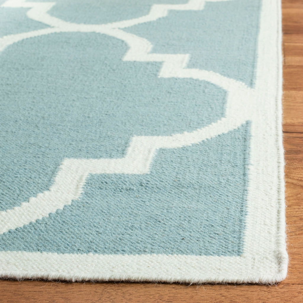 safavieh clearance dhurries dhu633c light blue rug