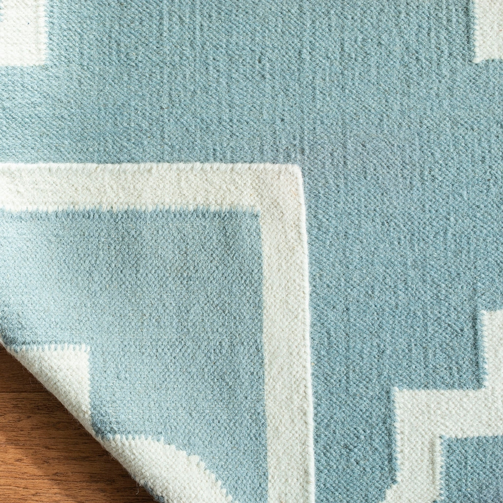 safavieh clearance dhurries dhu633c light blue rug