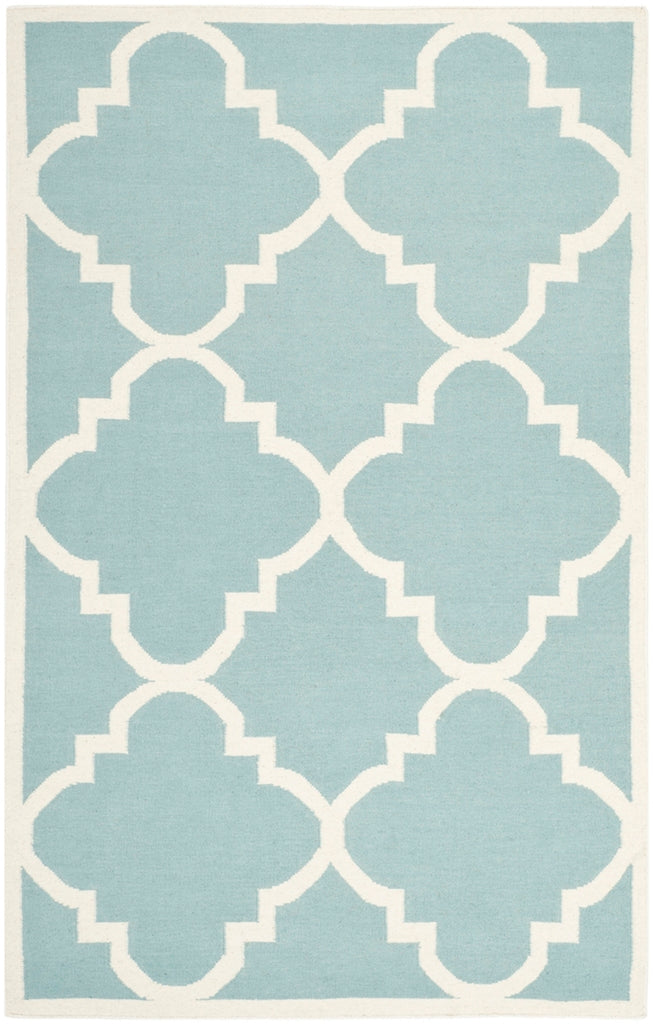 safavieh clearance dhurries dhu633c light blue rug