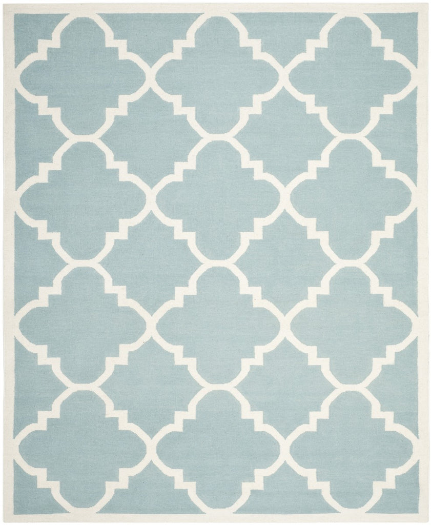 safavieh clearance dhurries dhu633c light blue rug