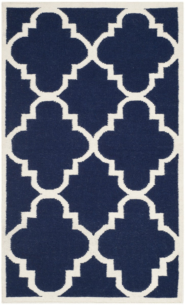 safavieh clearance dhurries dhu633d navy rug