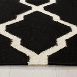 safavieh clearance dhurries dhu634a black rug
