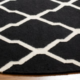 safavieh clearance dhurries dhu634a black rug