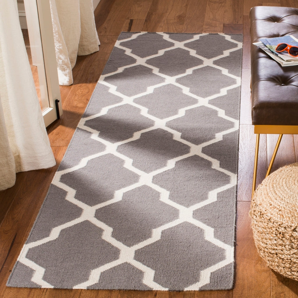 safavieh clearance dhurries dhu634b grey rug