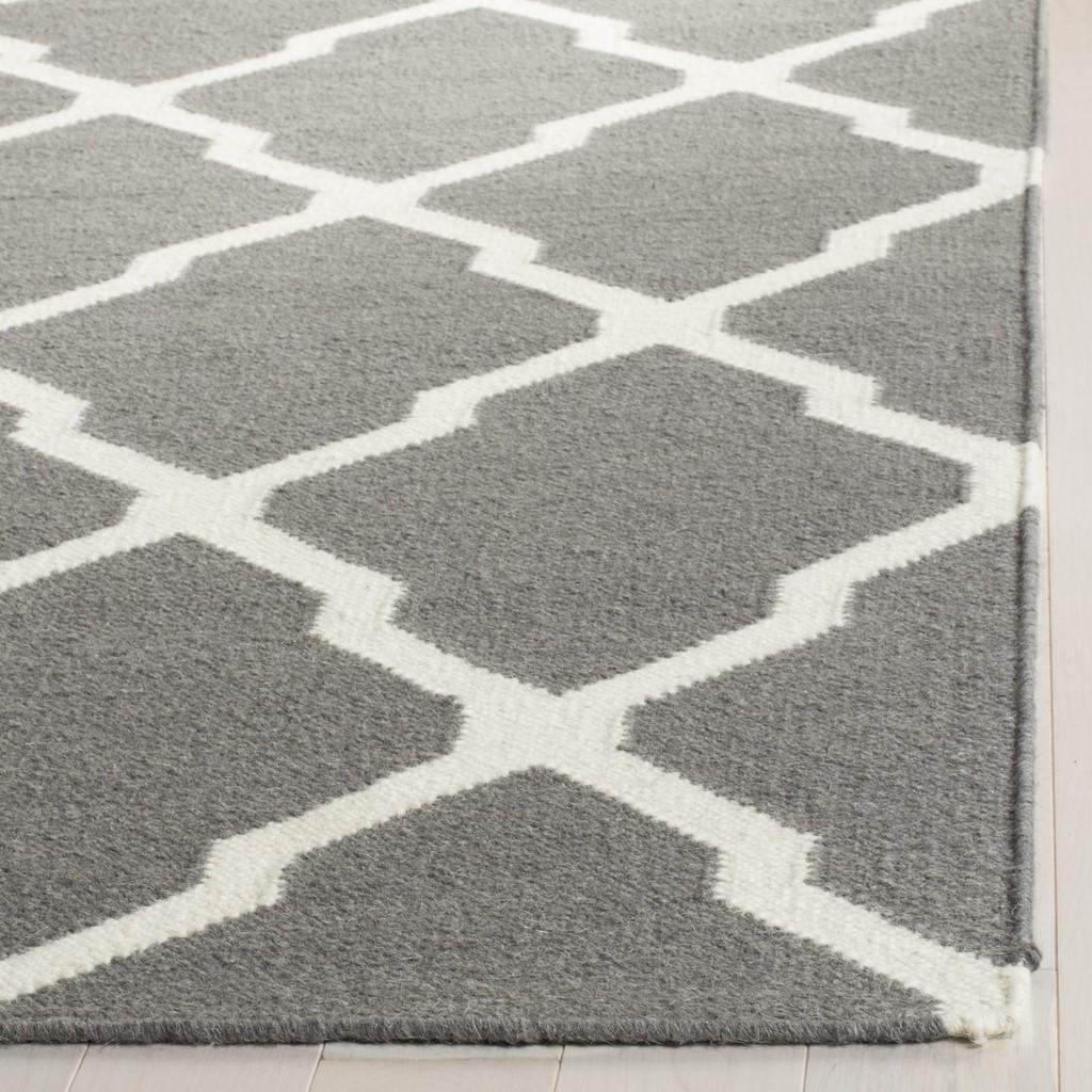 safavieh clearance dhurries dhu634b grey rug