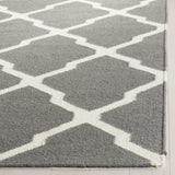 safavieh clearance dhurries dhu634b grey rug