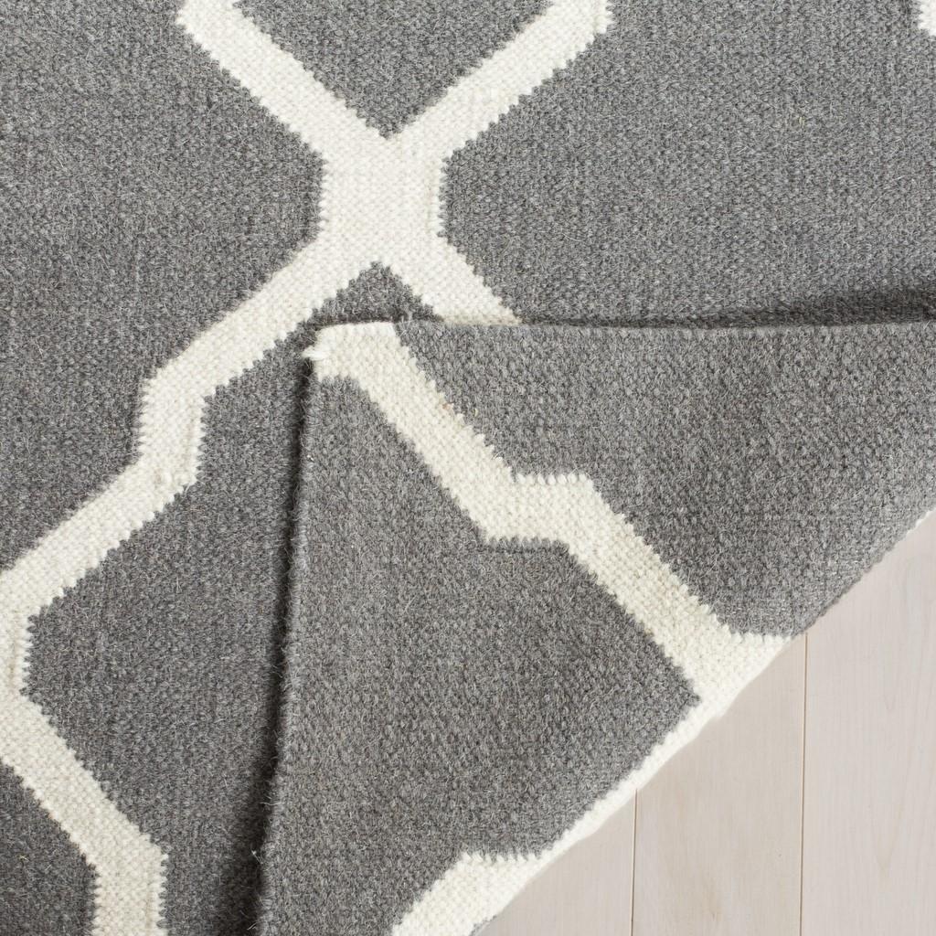 safavieh clearance dhurries dhu634b grey rug