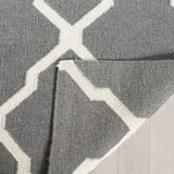 safavieh clearance dhurries dhu634b grey rug