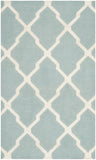 safavieh clearance dhurries dhu634c light blue rug