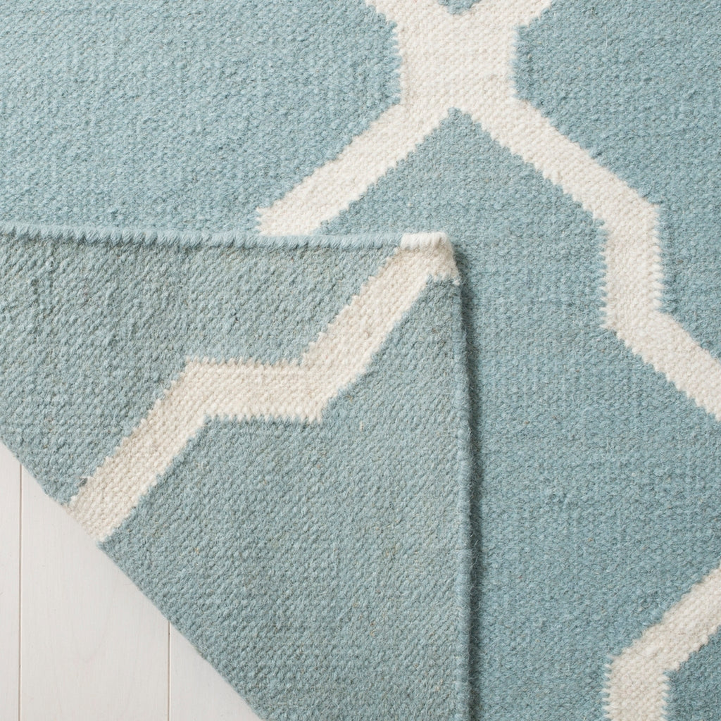 safavieh clearance dhurries dhu634c light blue rug