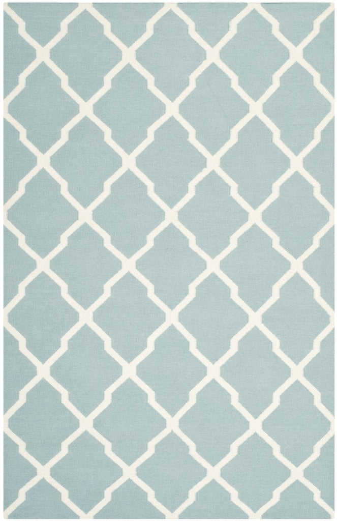 safavieh clearance dhurries dhu634c light blue rug