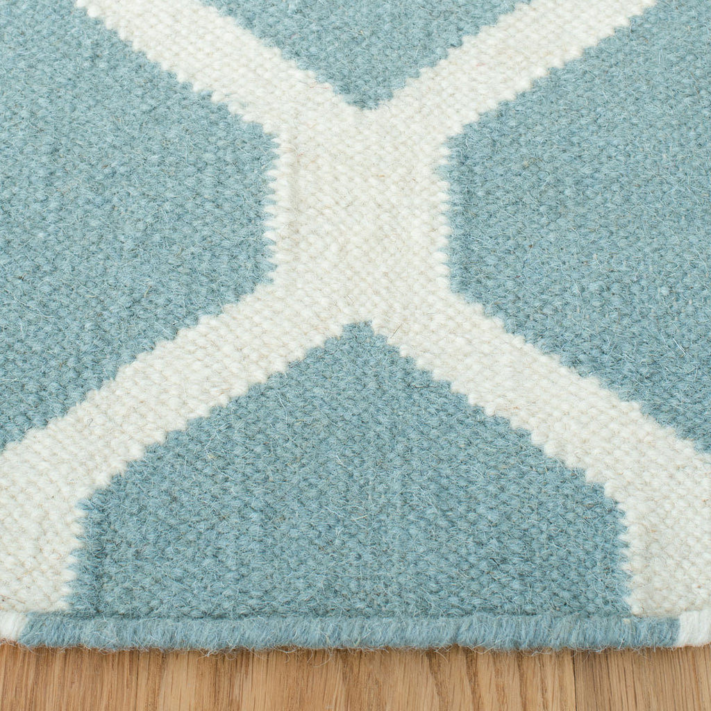 safavieh clearance dhurries dhu634c light blue rug