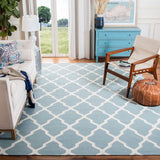 safavieh clearance dhurries dhu634c light blue rug