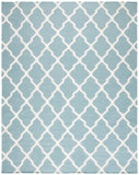 safavieh clearance dhurries dhu634c light blue rug