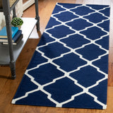 safavieh clearance dhurries dhu634d navy rug