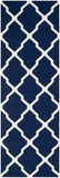 safavieh clearance dhurries dhu634d navy rug