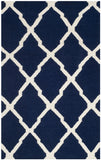 safavieh clearance dhurries dhu634d navy rug