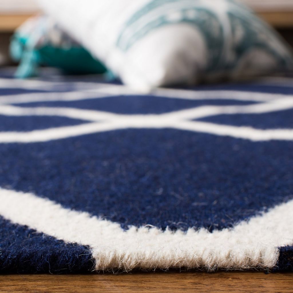 safavieh clearance dhurries dhu634d navy rug