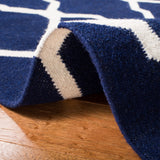 safavieh clearance dhurries dhu634d navy rug