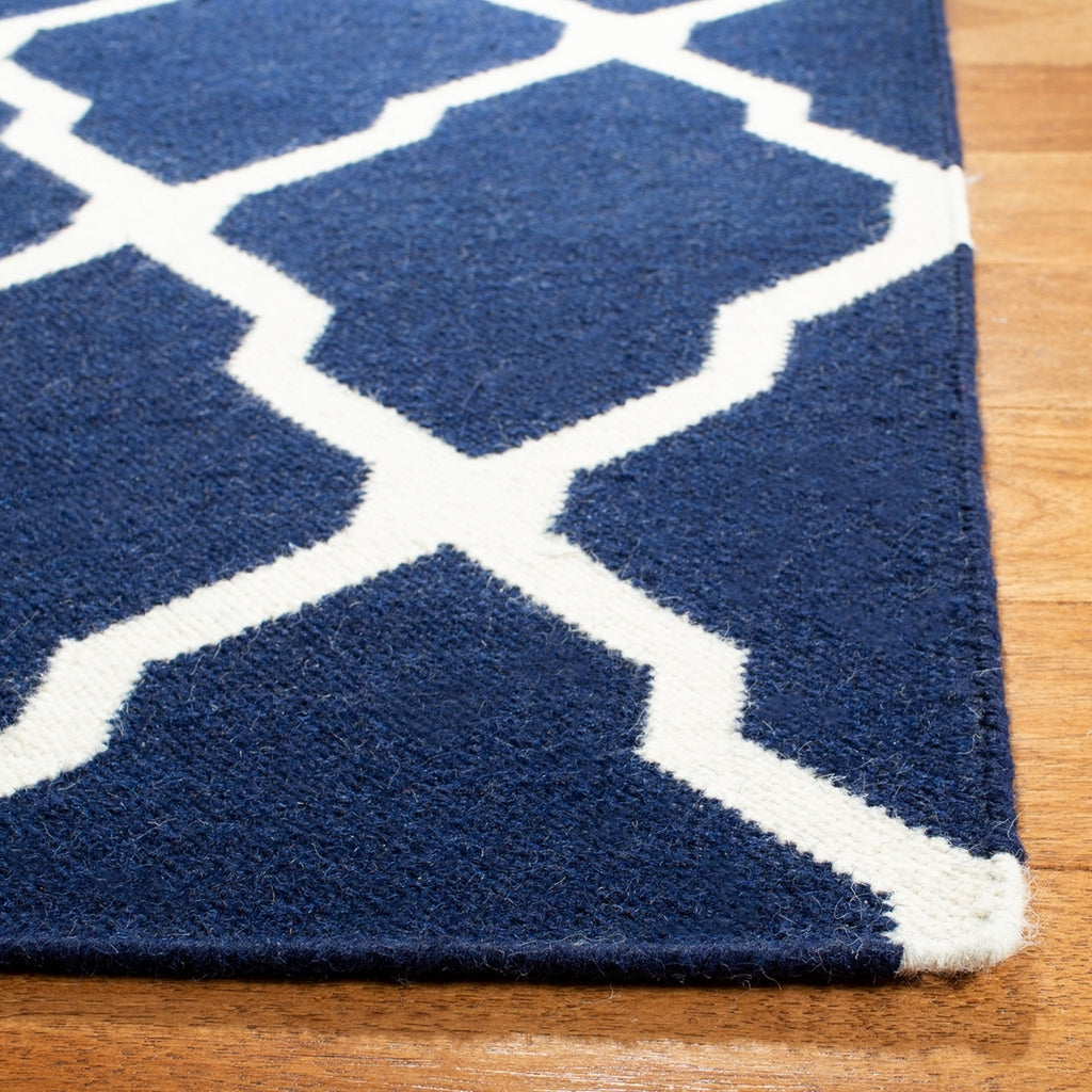 safavieh clearance dhurries dhu634d navy rug