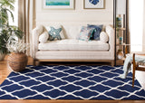 safavieh clearance dhurries dhu634d navy rug