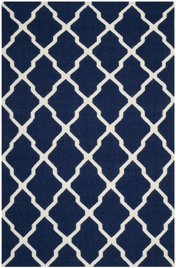 safavieh clearance dhurries dhu634d navy rug