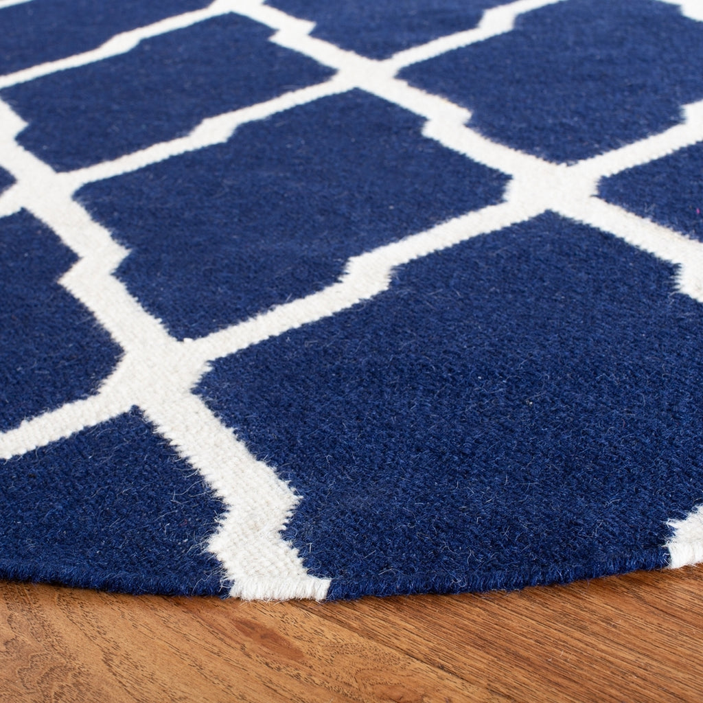 safavieh clearance dhurries dhu634d navy rug