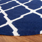 safavieh clearance dhurries dhu634d navy rug