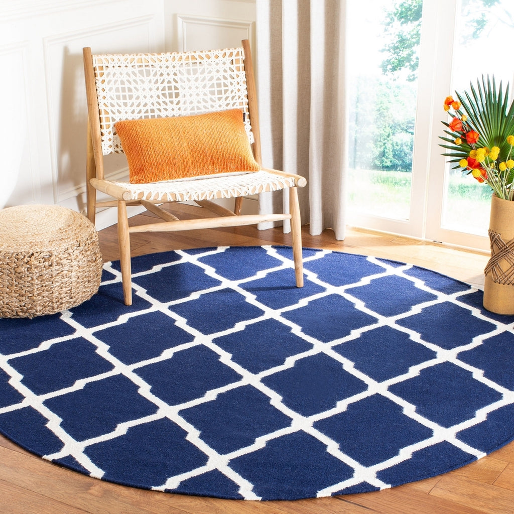 safavieh clearance dhurries dhu634d navy rug