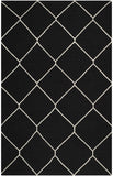 safavieh clearance dhurries dhu635a black rug